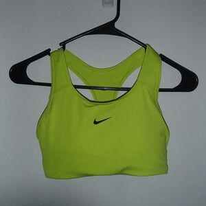Nike Women's Neon Yellow Sports Bra